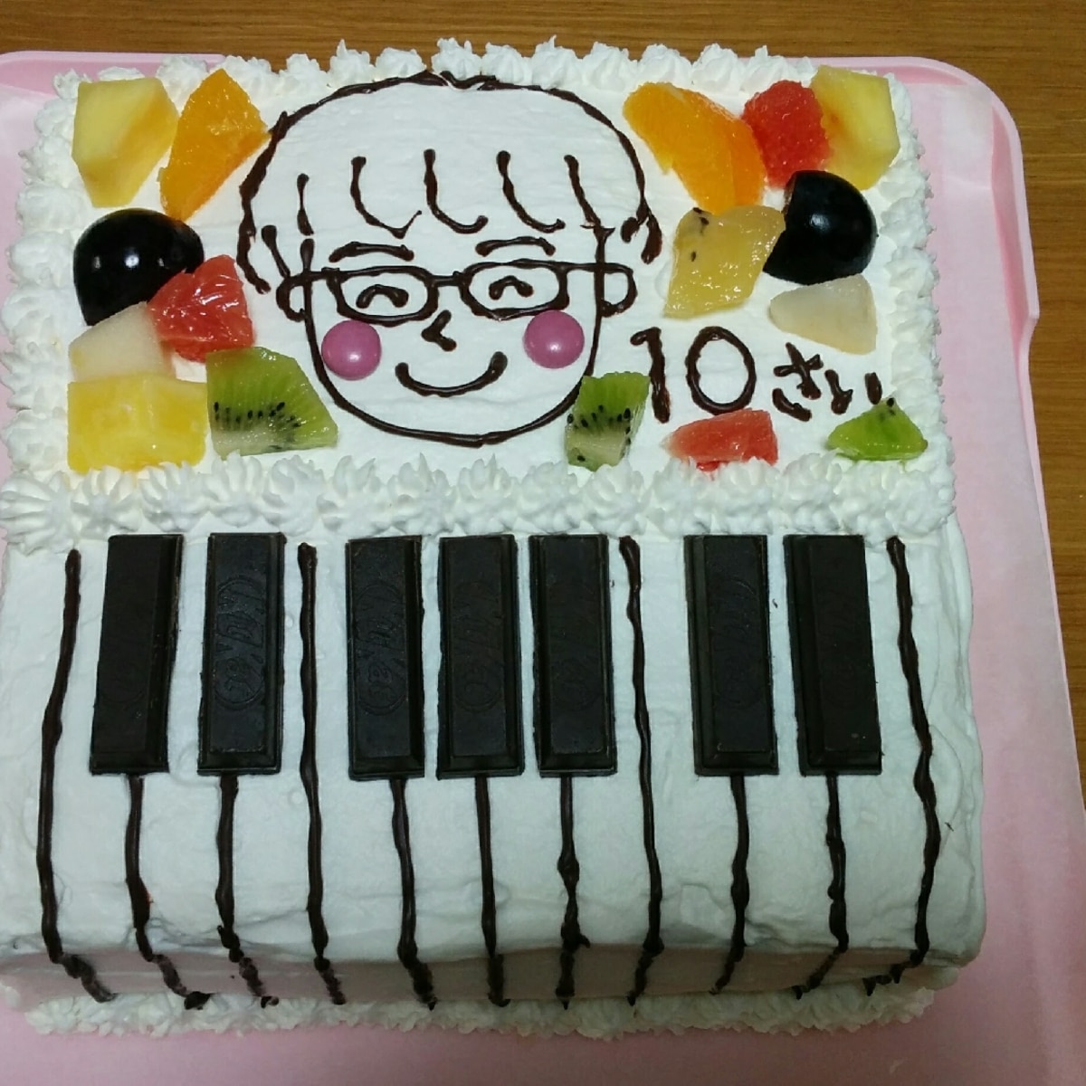 ピアノケーキ レシピ 作り方 By あおあおまる 楽天レシピ